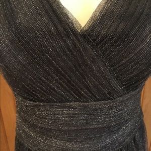 Coldwater Creek shimmery black dress size medium